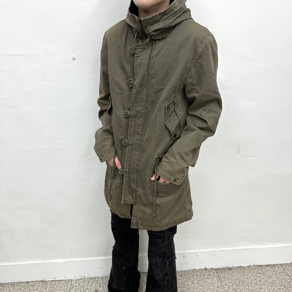 Khaki utility field jacket 상품이미지2