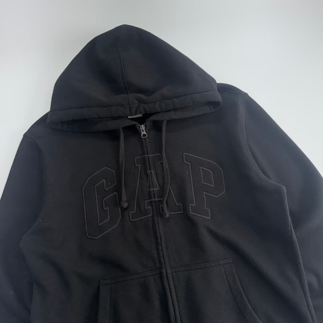 Gap 갭 블랙 후드집업 상품이미지4