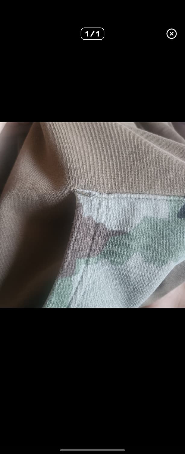 스투시 카모 체크 패치 월드투어 후드집업 상품이미지3