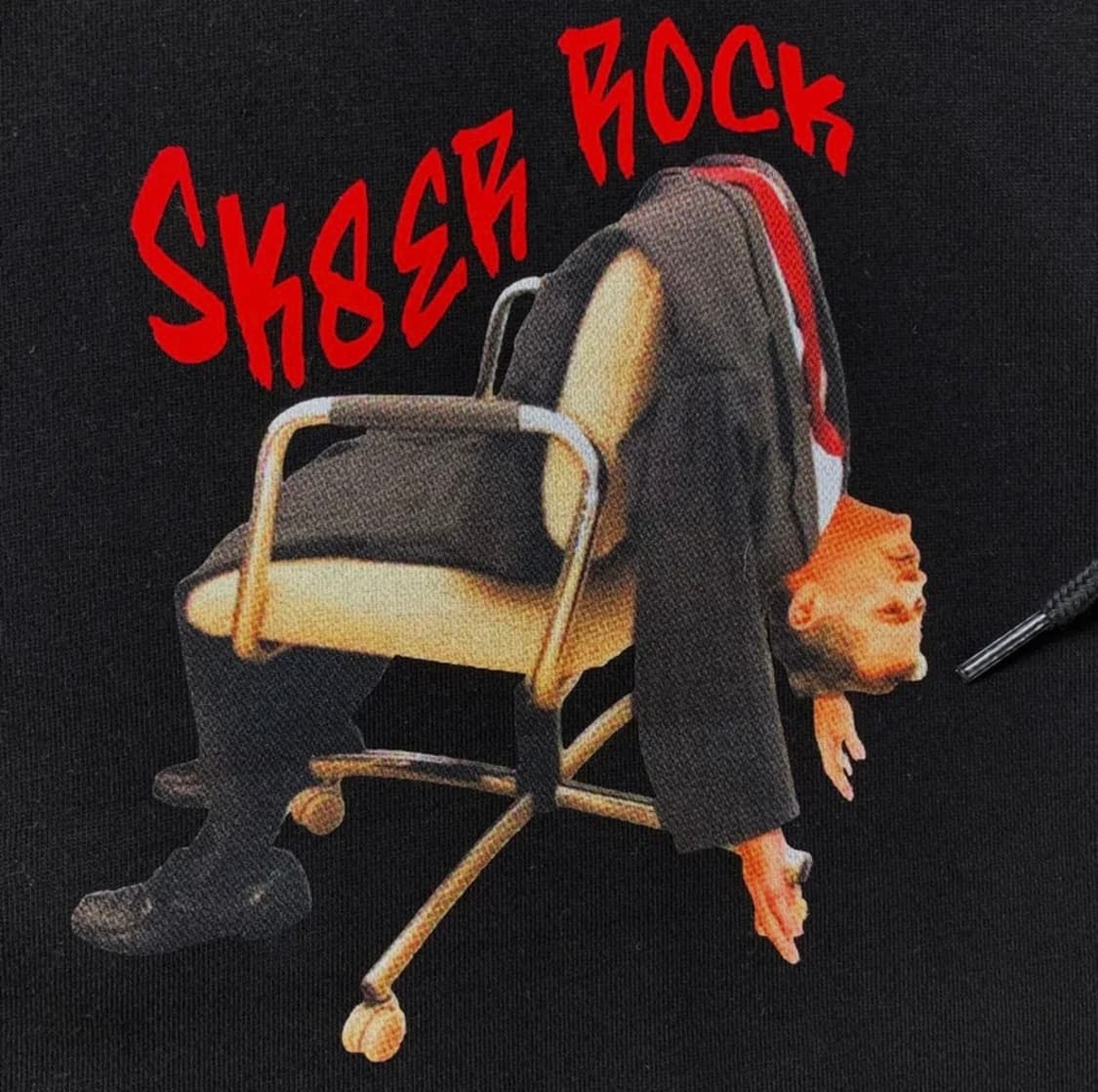 스케이터락 SK8ER ROCK 드룹맨 후디 블랙 상품이미지4
