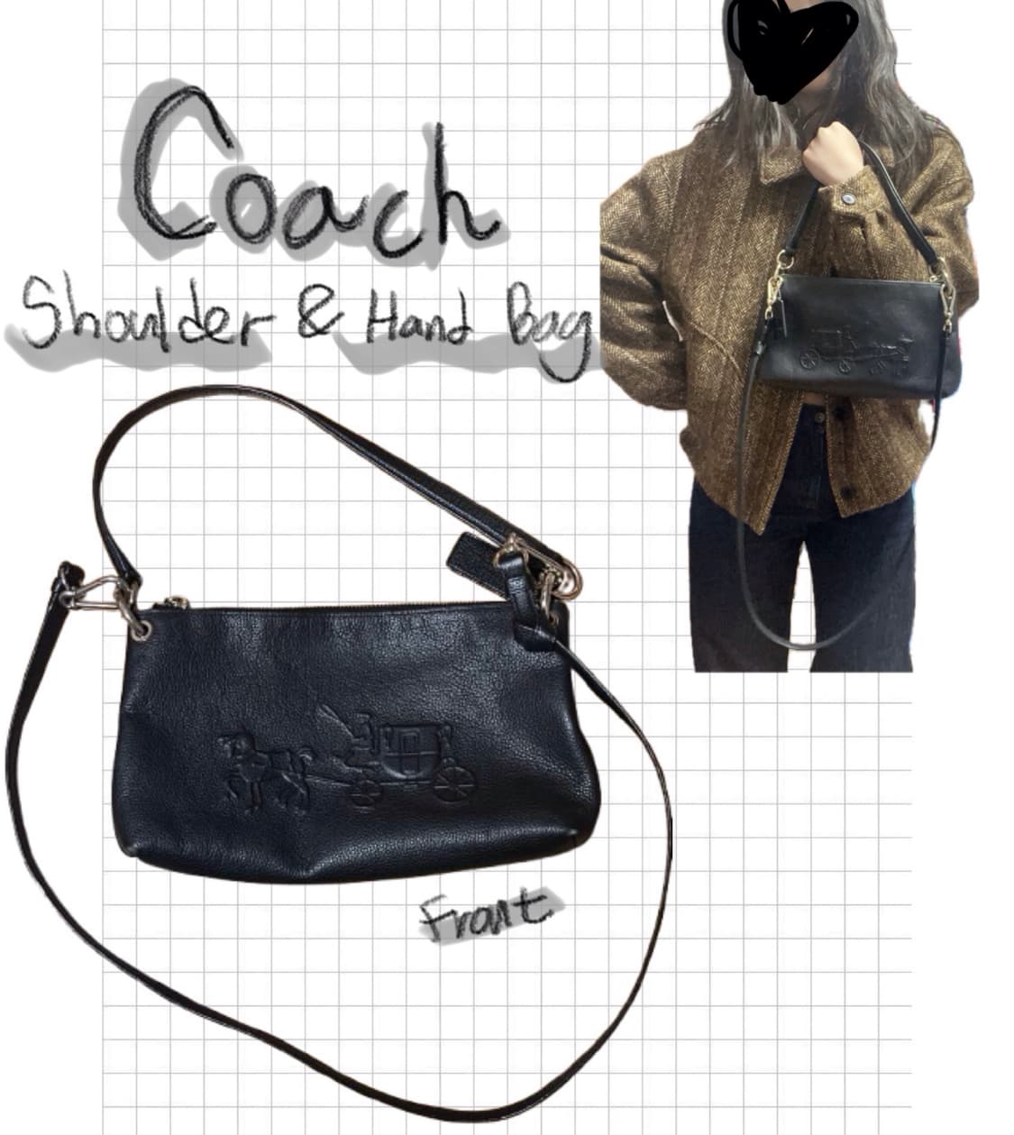 Coach Shoulder&Handle Bag 상품이미지1