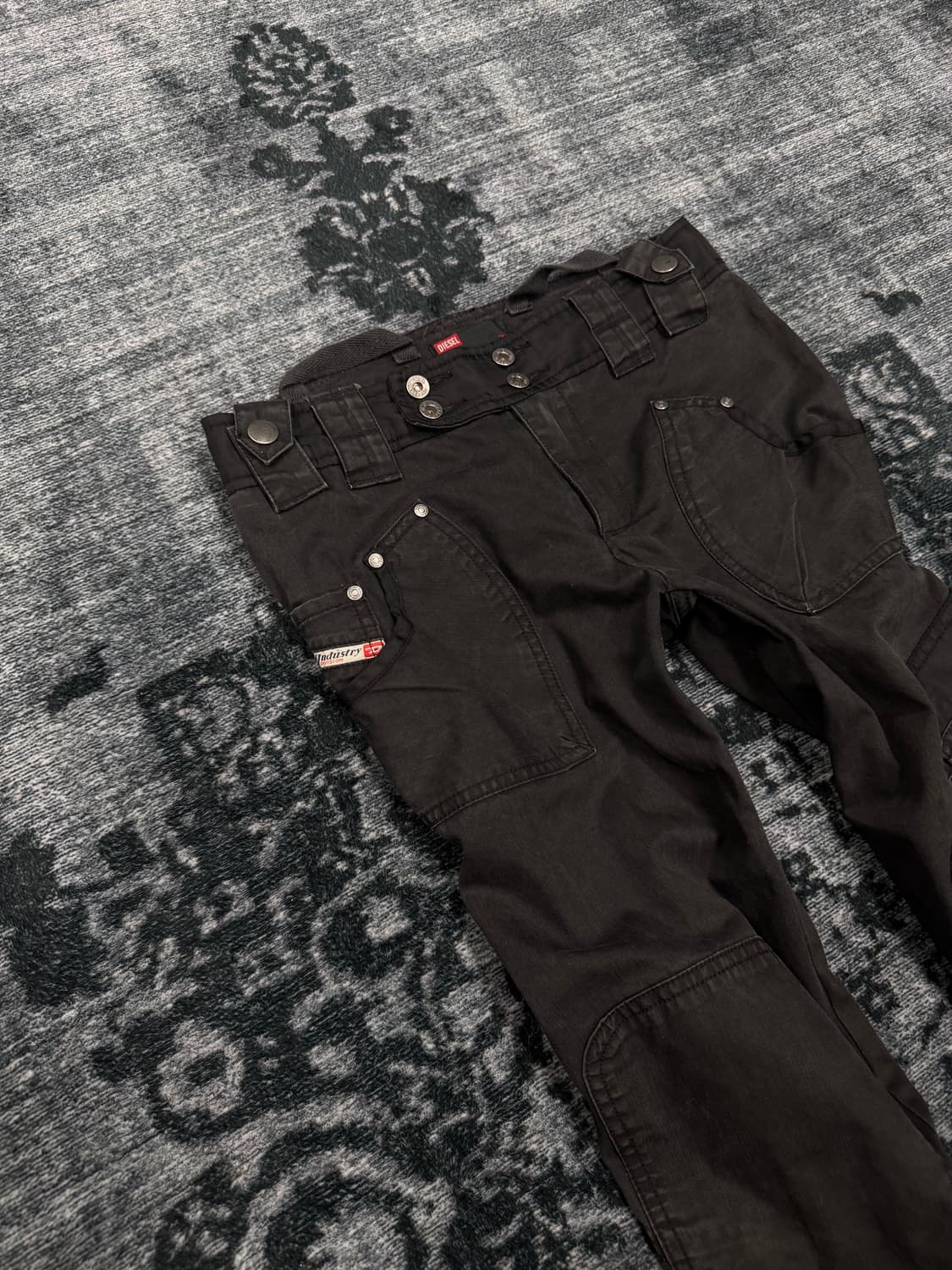 Diesel 00s y2k parachute cargo pants 상품이미지3