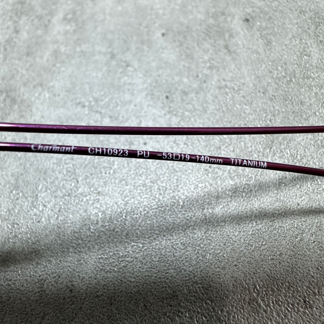 샤르망 CH10923 퍼플 티타늄 무테 상품이미지4
