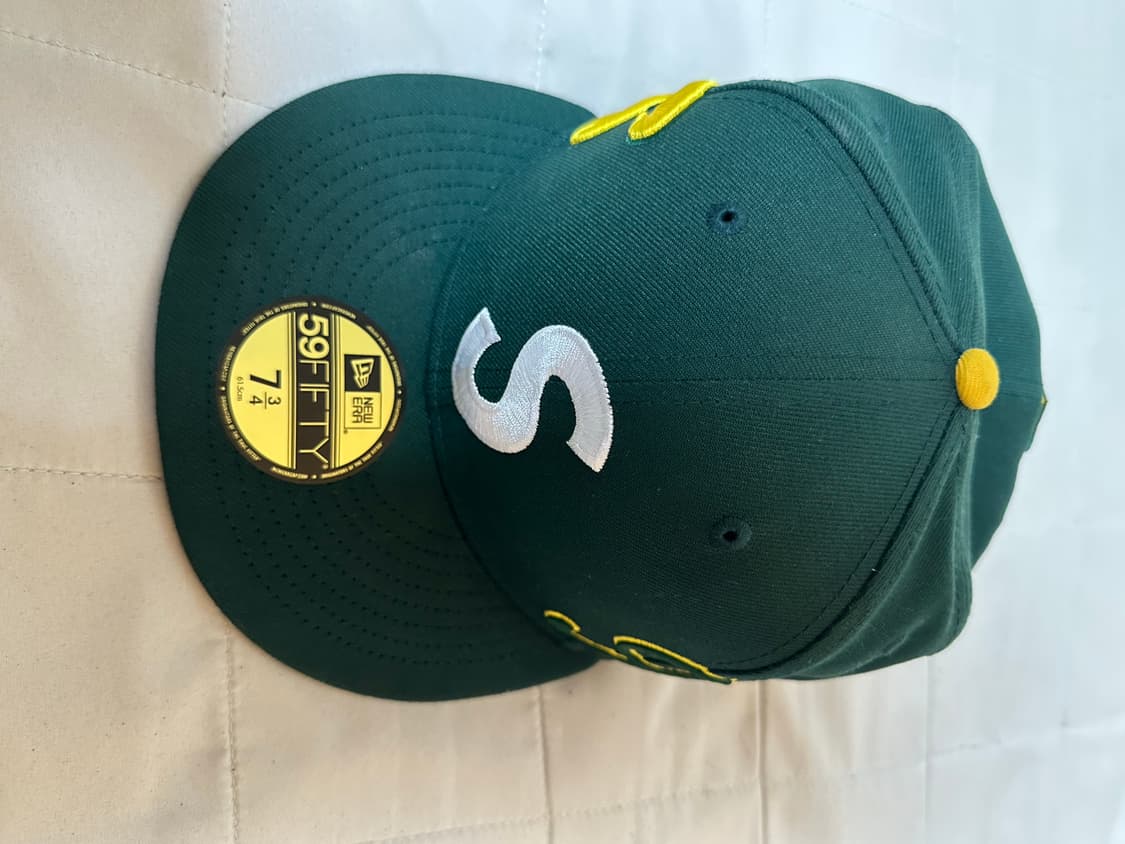 Supreme multi S logo Newera Green 734 상품이미지3