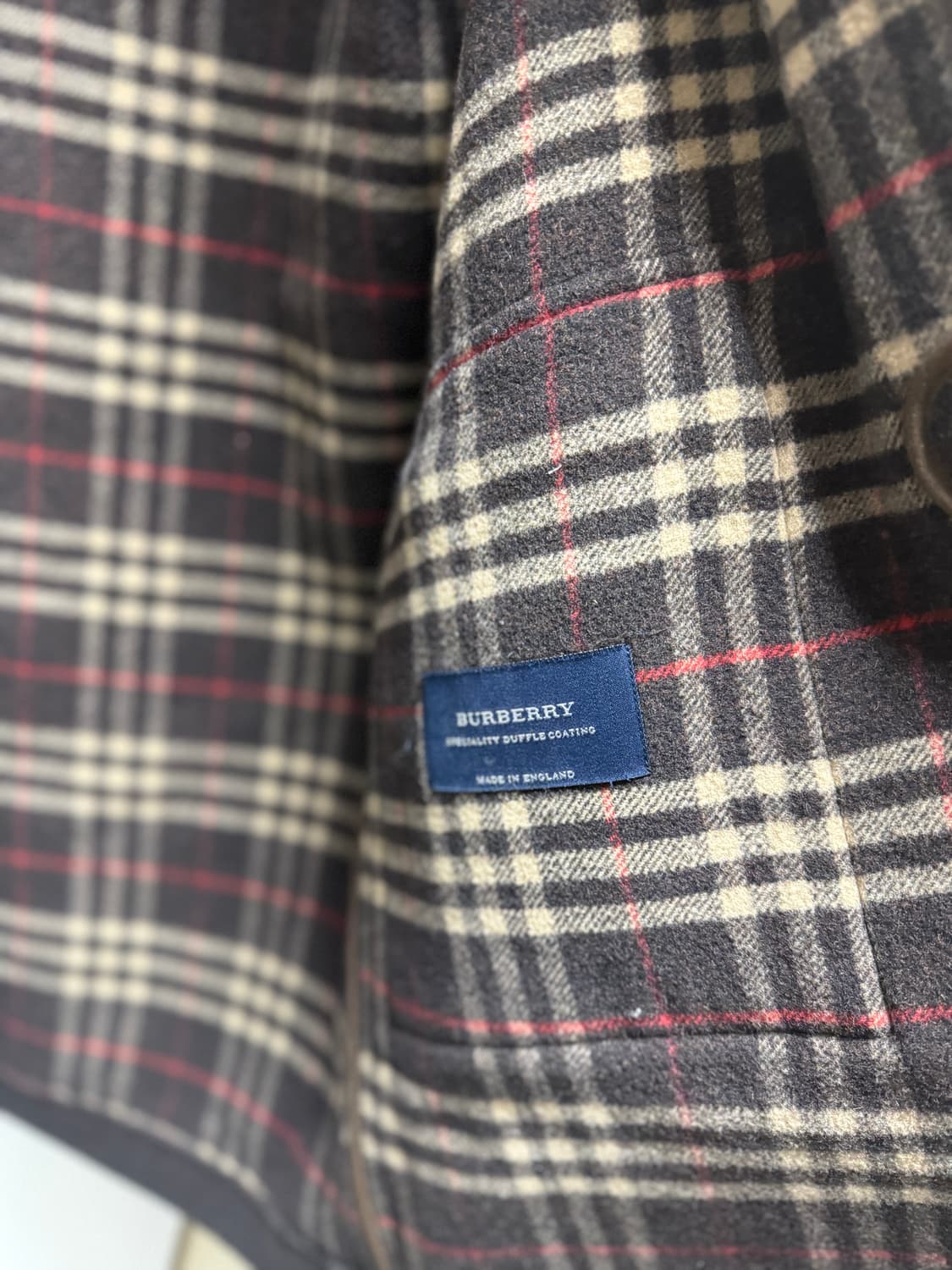 버버리 더플코트 떡볶이코트 상품이미지3