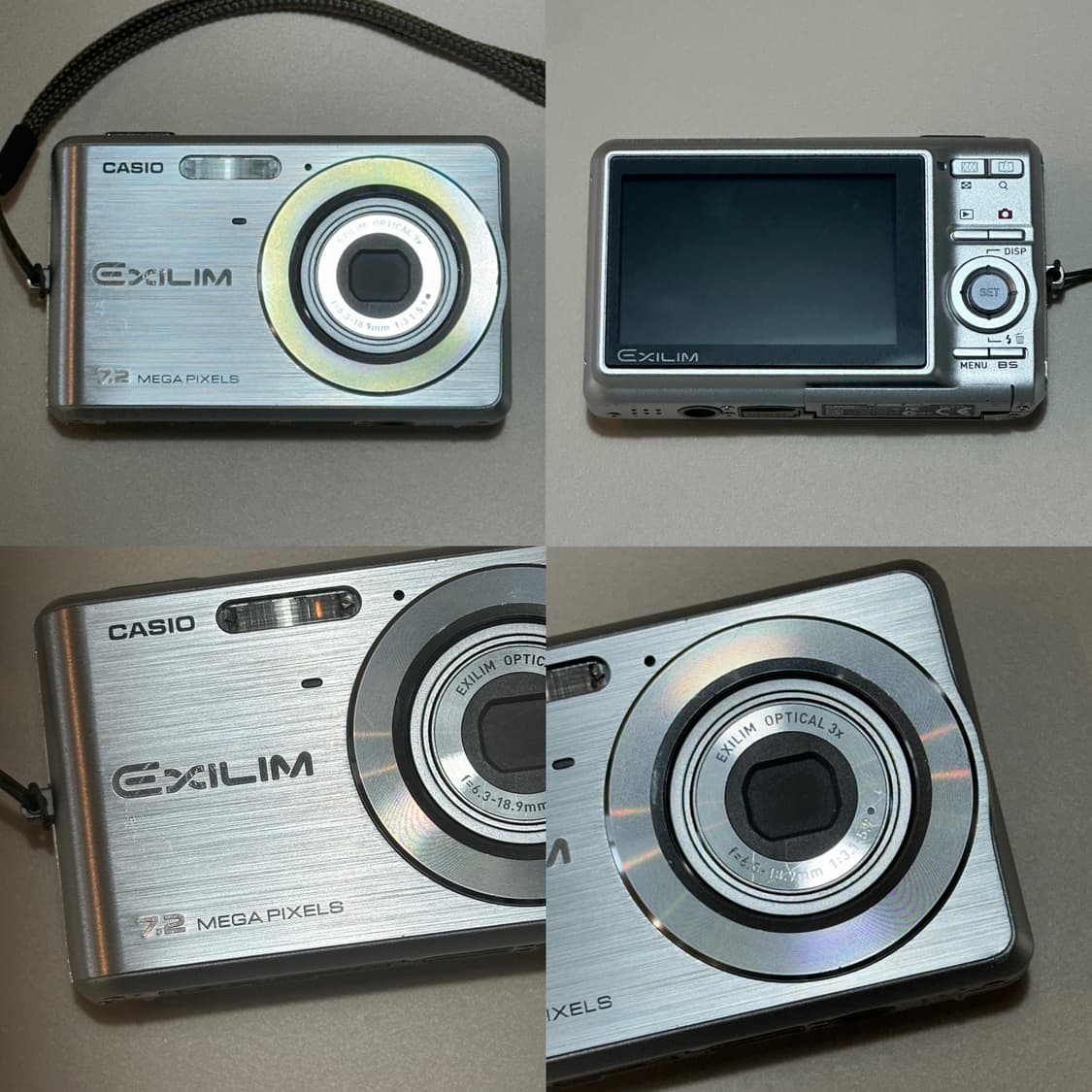 [작례 O] 카시오 엑슬림 EX-Z77 빈티지 디카 상품이미지2