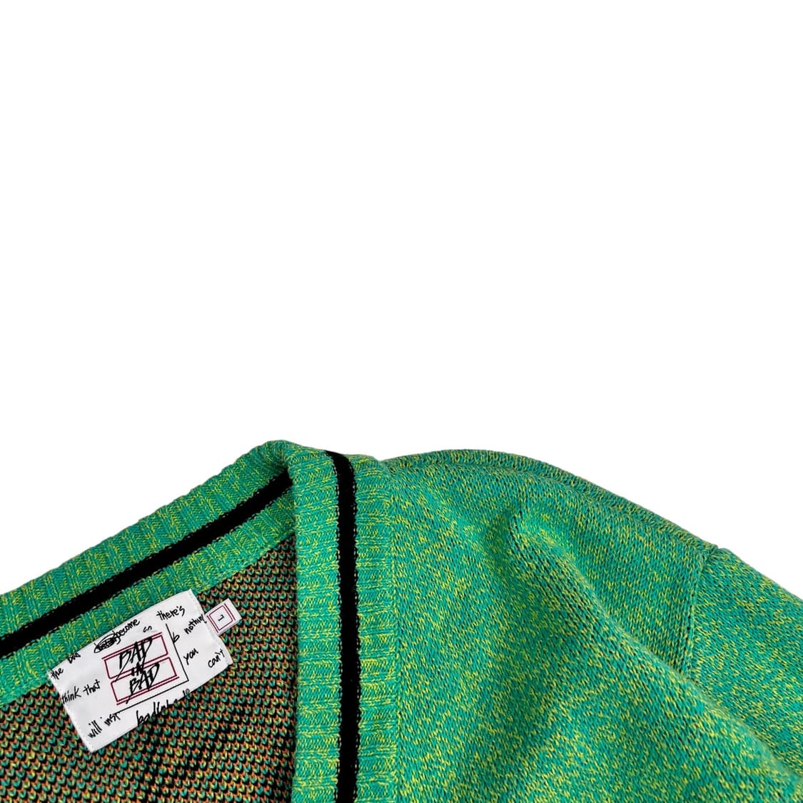 배드인배드 스네이크 자카드 가디건 상품이미지3