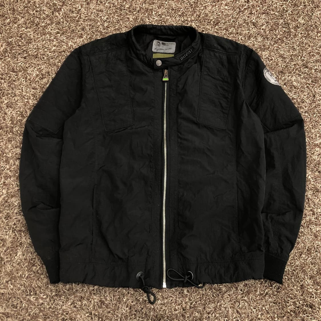 디젤 X 두가티 나일론 바이커 자켓 상품이미지1