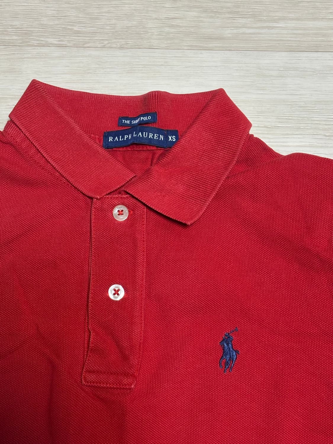 스키니 폴로 숏 슬리브 상품이미지3