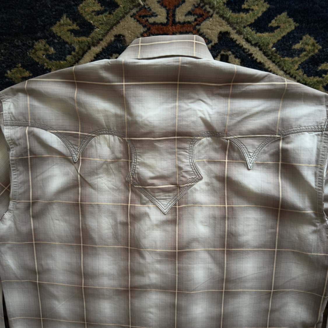 STETSON pearl Snep 웨스턴 옴브레 셔츠 상품이미지5