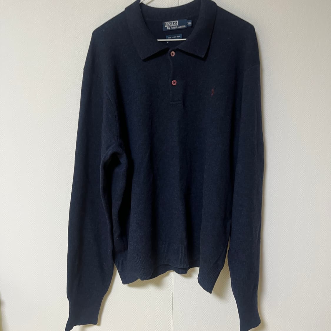 폴로 랄프로렌 램스울 pk 카라니트 xxl 상품이미지1