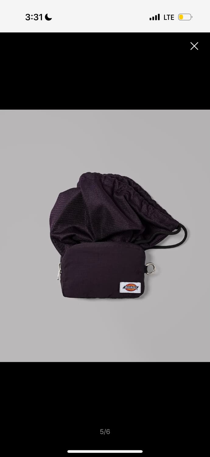 디키즈 매쉬 백팩 키링 퍼플 상품이미지2