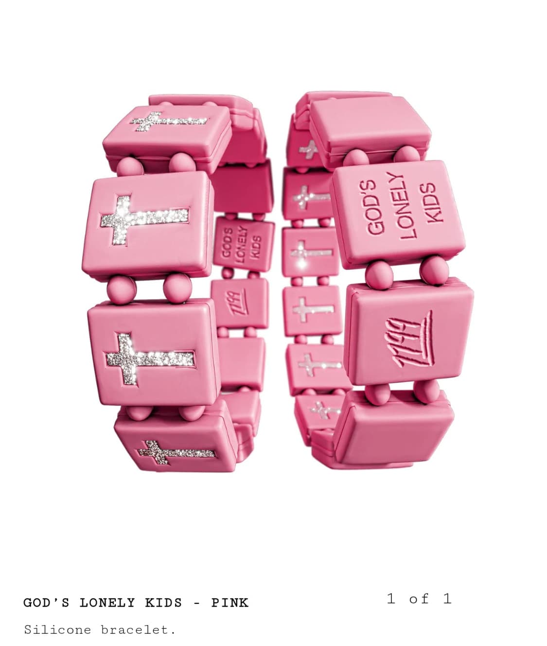 Bazo 1199 핑크 팔찌 상품이미지1