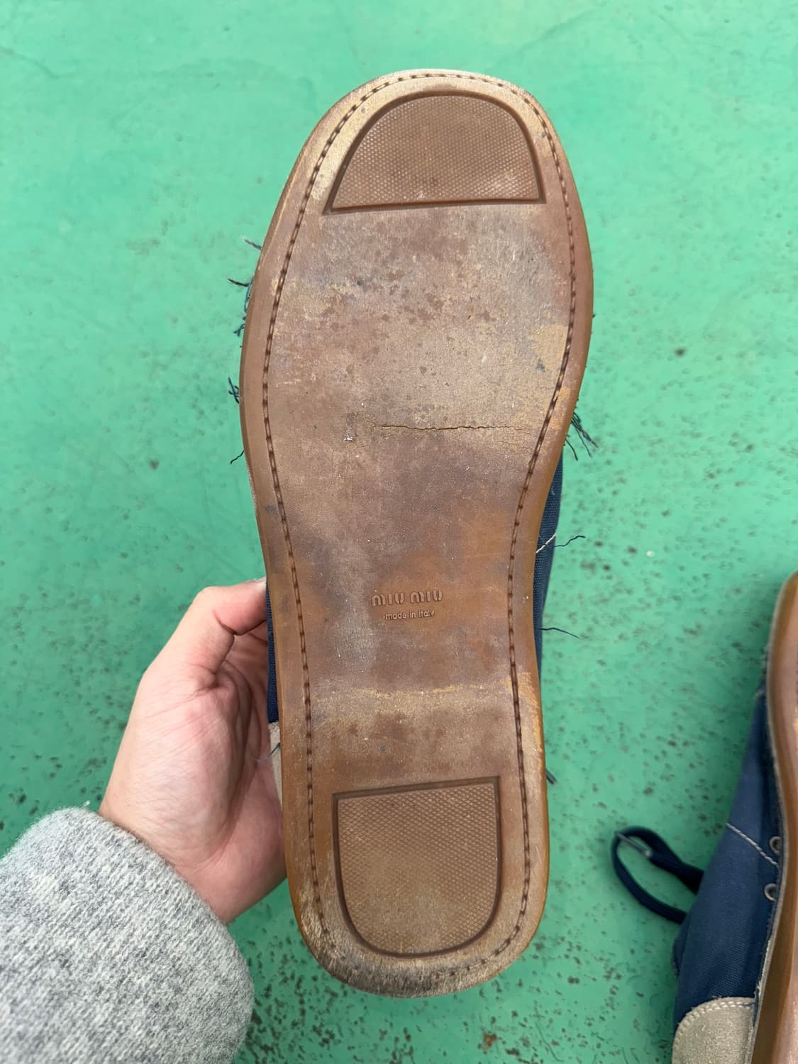 90s miumiu 컨버스 더비 상품이미지6