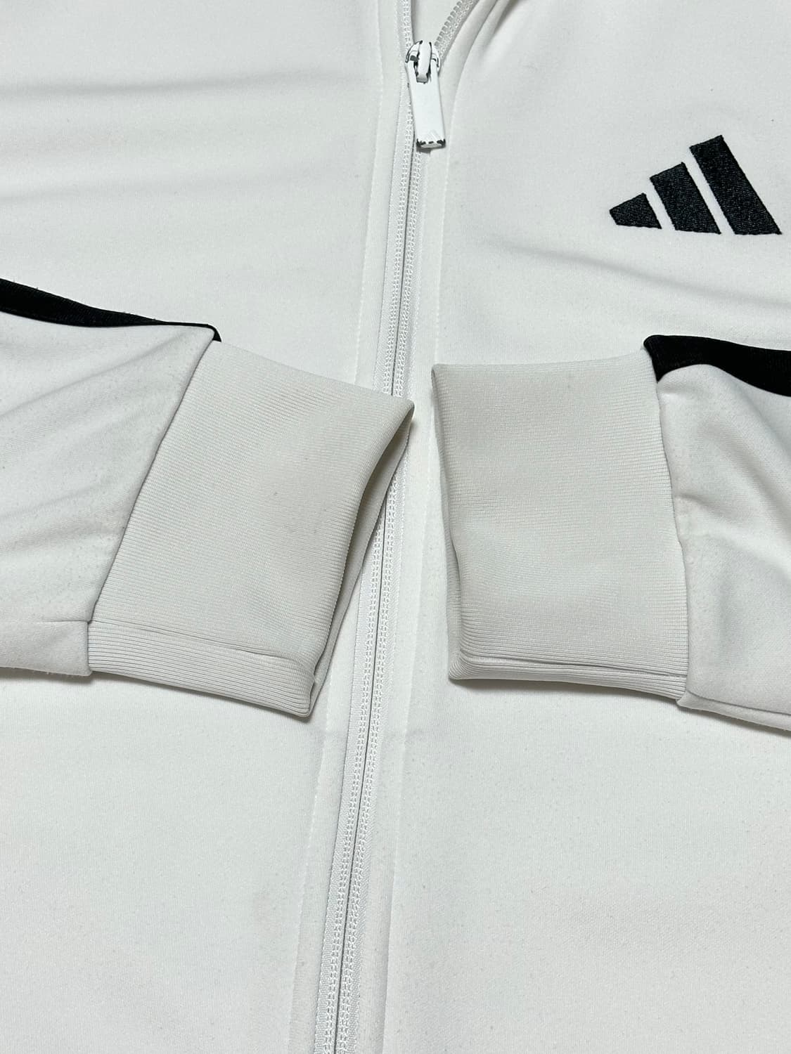 아디다스 ADIDAS 삼각로고 트랙탑 져지 화이트 상품이미지9