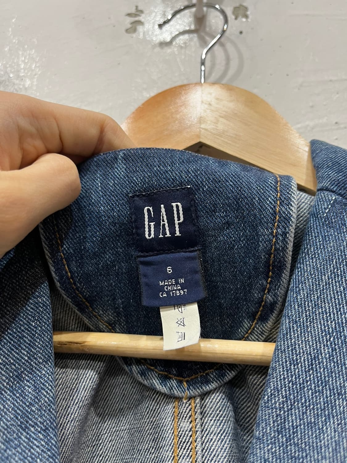 GAP 갭 데님 블레이저 자켓 상품이미지3