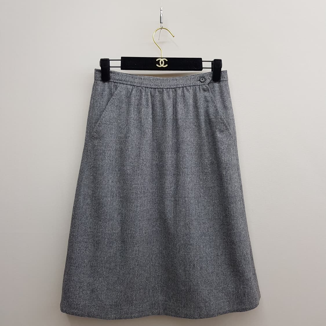 막스마라 울 블렌드 클래식 싱글 자켓  스커트 셋업 34사이즈 상품이미지6