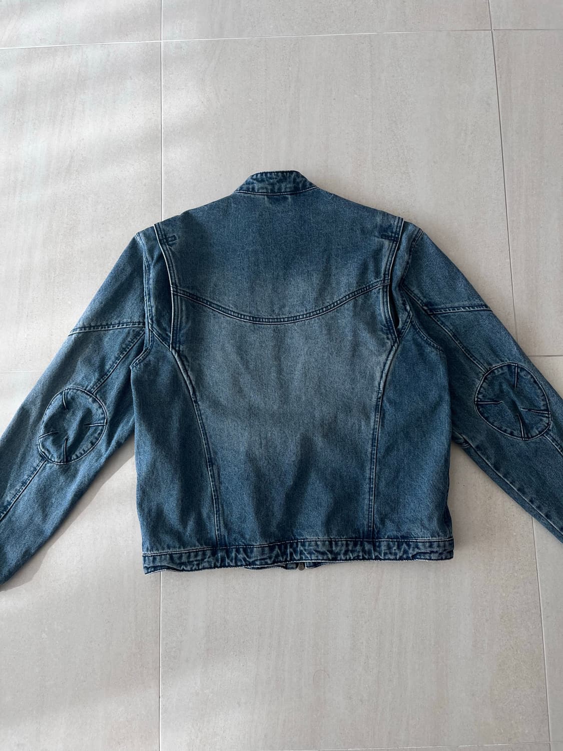 비슬로우 데님 워시드 자켓 상품이미지2