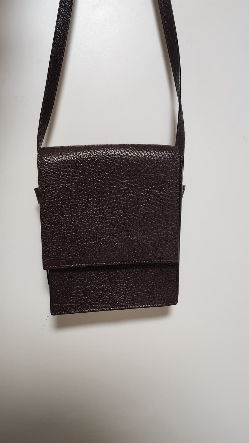 Lemaire 스몰 그레인 사첼백 브라운 상품이미지8