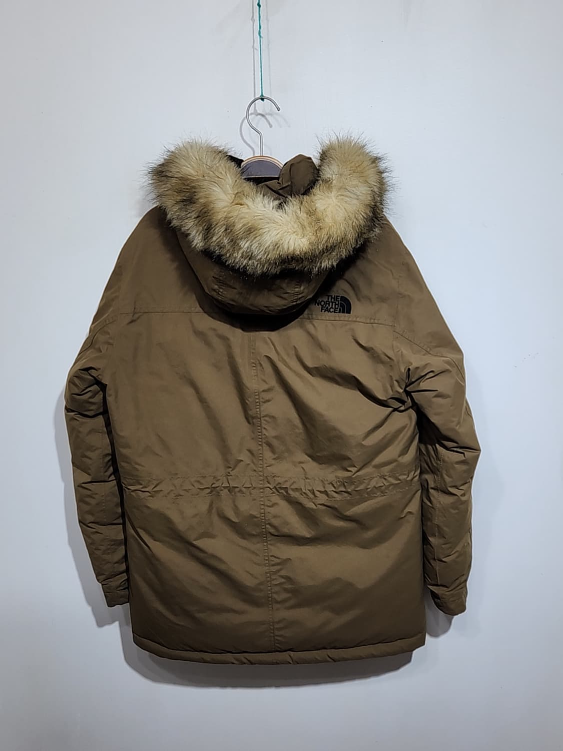 (100) 노스페이스 오리털 패딩점퍼 진베이지 후드 다운자켓  상품이미지7