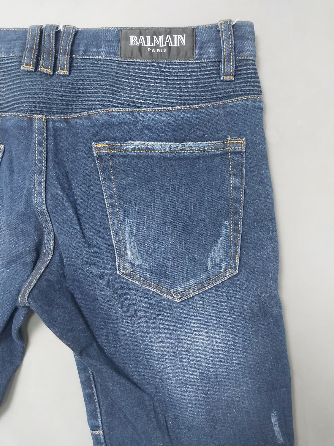 [30] 발망 데미지 디스덧댐 바이커진 청바지 상품이미지9