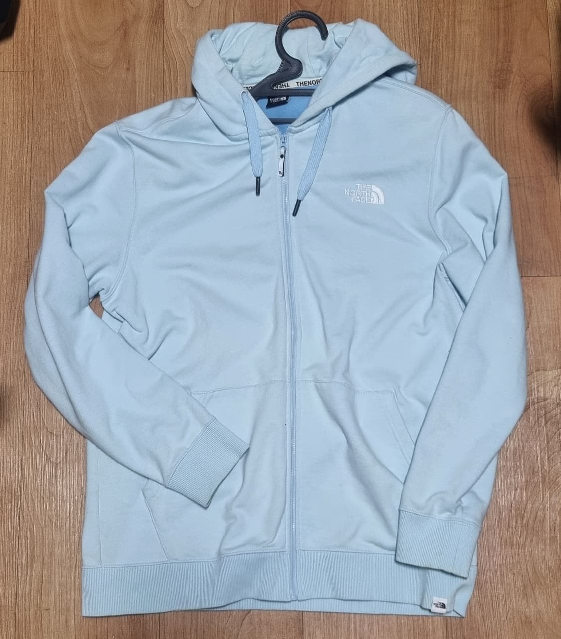 빈티지 노스페이스 스카이블루 후드집업 105 XL 상품이미지1
