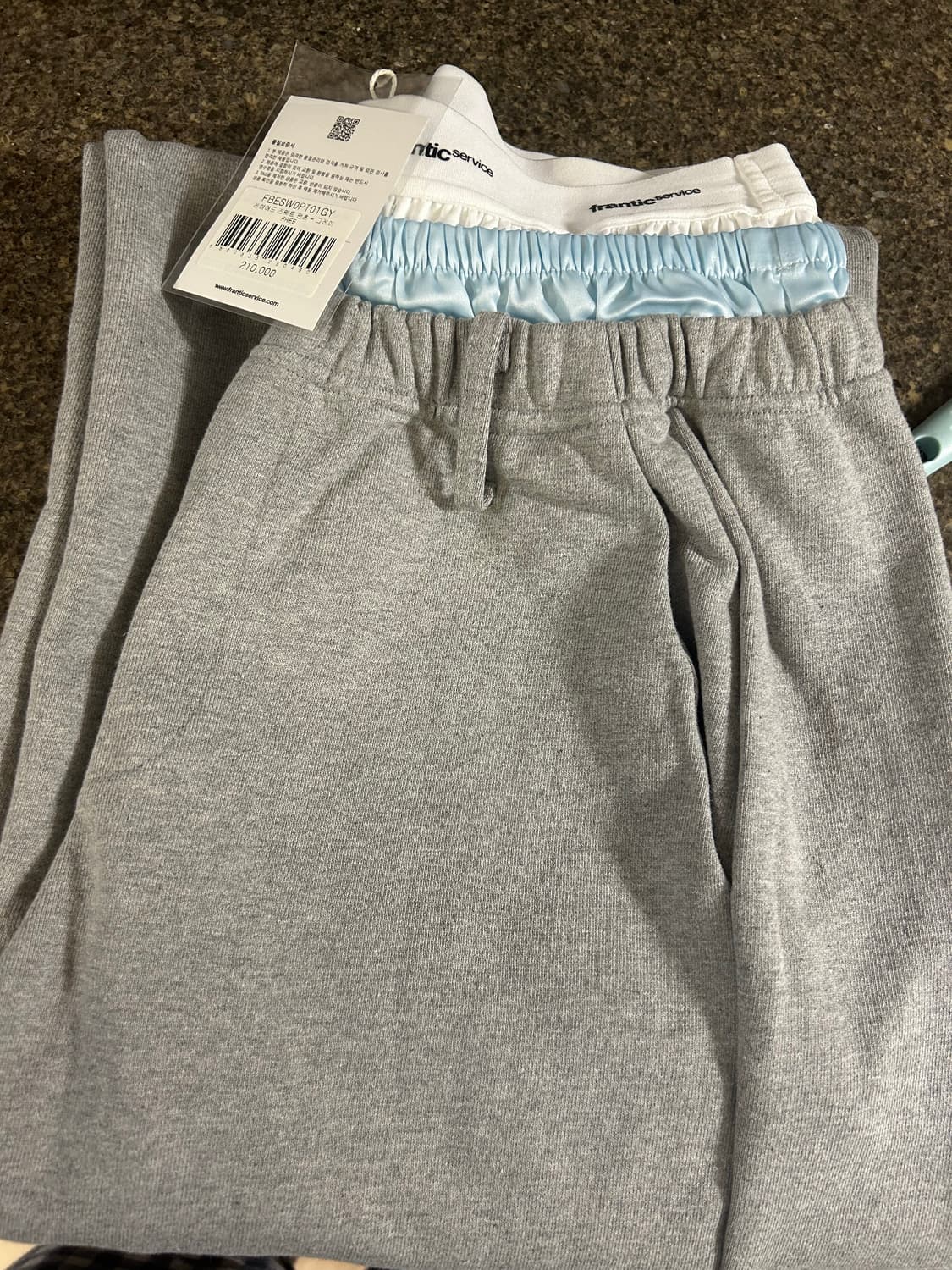 프랜틱서비스 레이어드팬츠 새상품 상품이미지2