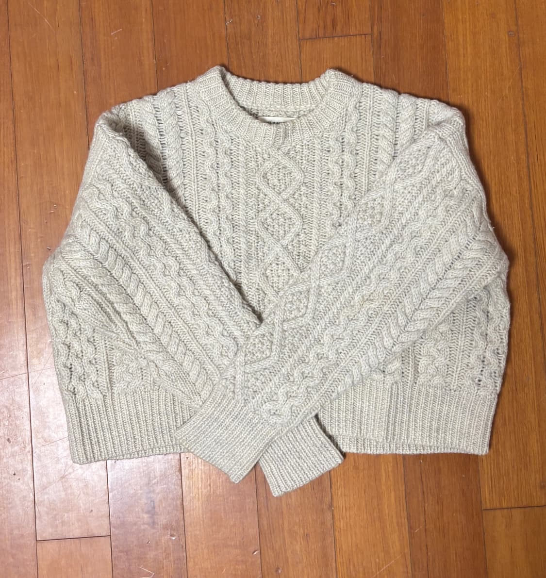 이자벨마랑 꽈베기 니트 스웨터 상품이미지1