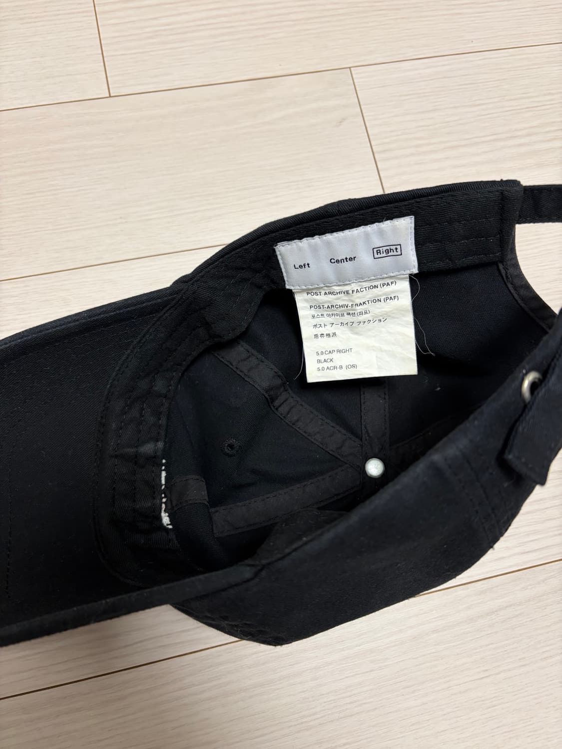 포스트아카이브팩션 볼캡 상품이미지2