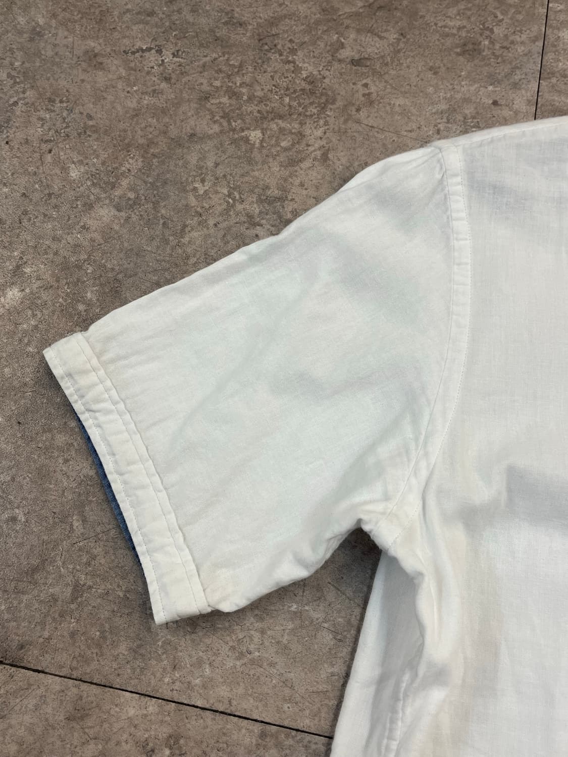 빔즈 반팔 셔츠 화이트 L #csz3469 상품이미지5