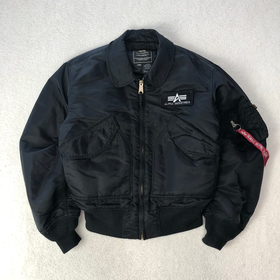 알파인더스트리 cwu-45p 항공점퍼 상품이미지1