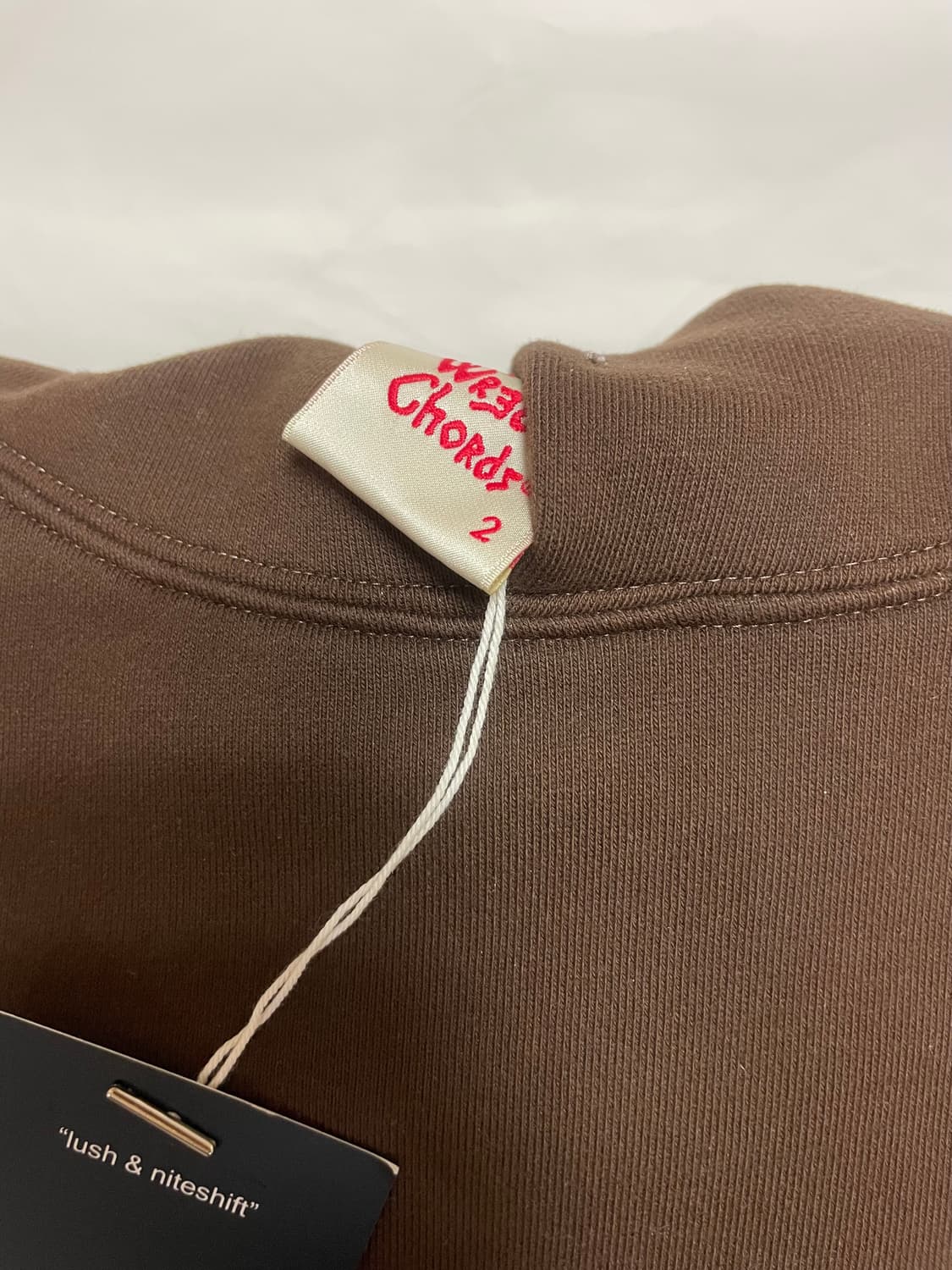 뤡코즈 후드 브라운 2사이즈 판매 상품이미지2