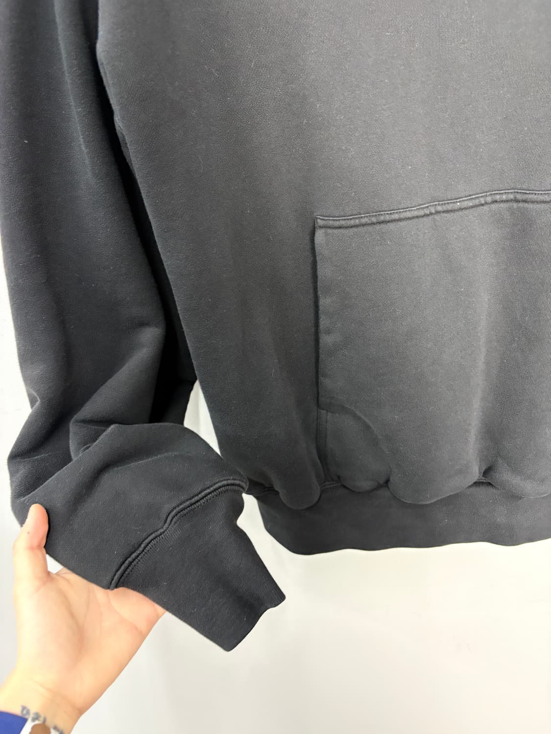 이지 갭 퍼펙트후디 블랙 A3798 상품이미지3