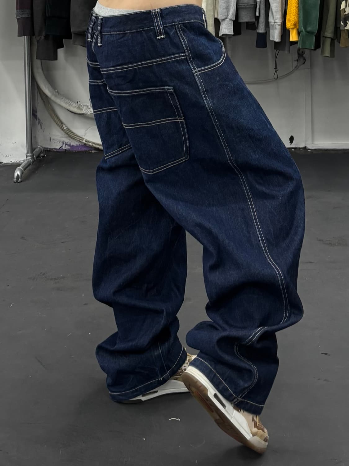 사우스폴 올드스쿨 데님팬츠 상품이미지2