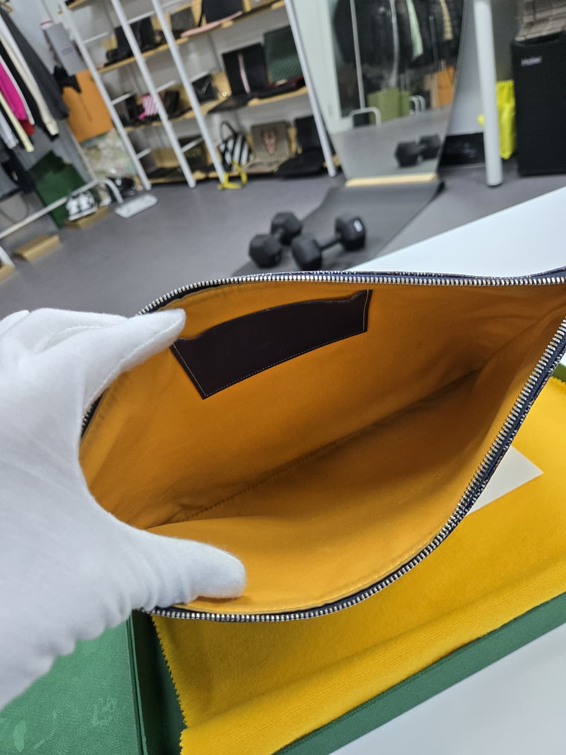 [A급컨디션]고야드 클러치백mm 상품이미지6