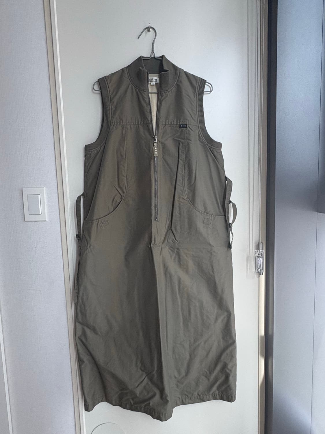 a.i.n 빈티지 카키 원피스 상품이미지1