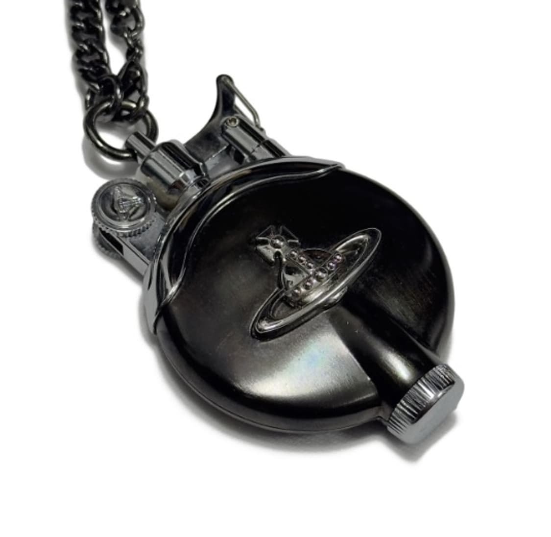 비비안웨스트우드 라이터 팬던트 (블랙/실버) 상품이미지1