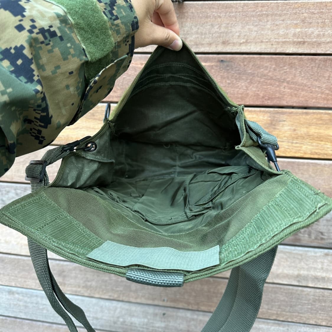 미군 오리지널 신형 화생방 가방 커스텀 크로스백 USA 새상품 상품이미지7