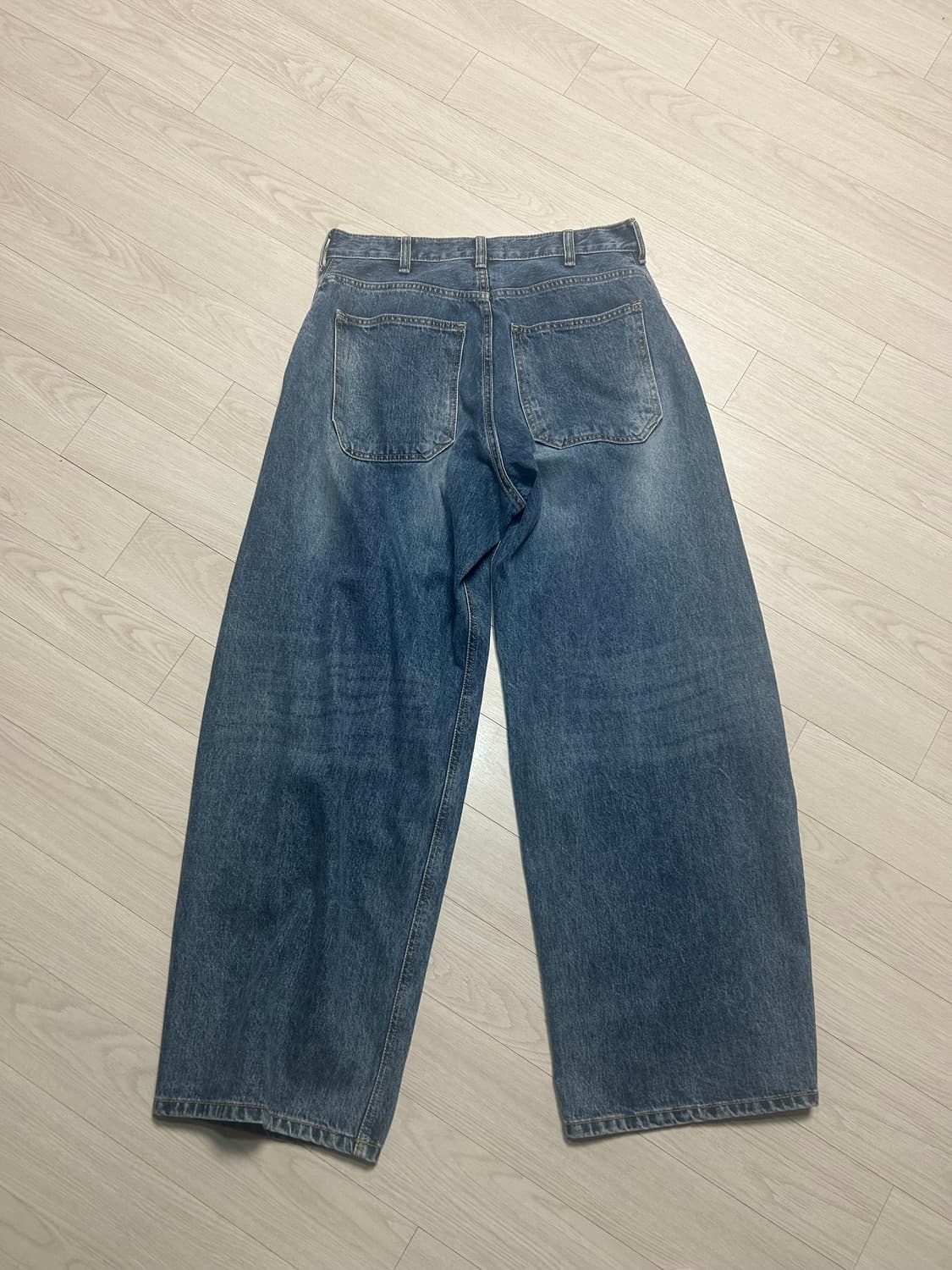 해칭룸 인디고 와이드 팬츠 사이즈3 상품이미지2