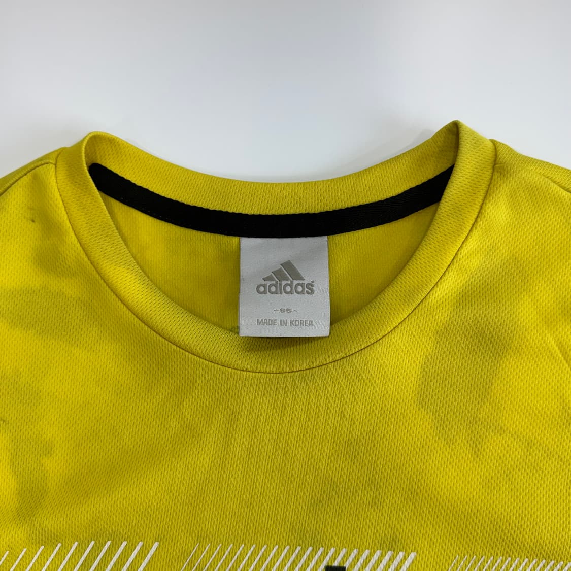 Adidas 아디다스 옐로우 트랙탑 반팔 상품이미지5