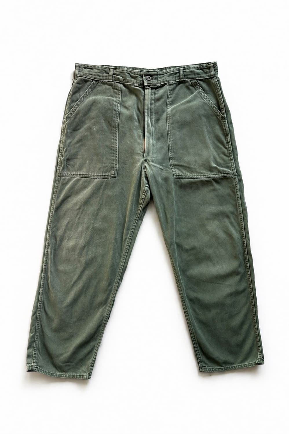 60s 미군 OG 107 퍼티그 팬츠 34" Zipper Fly 상품이미지1