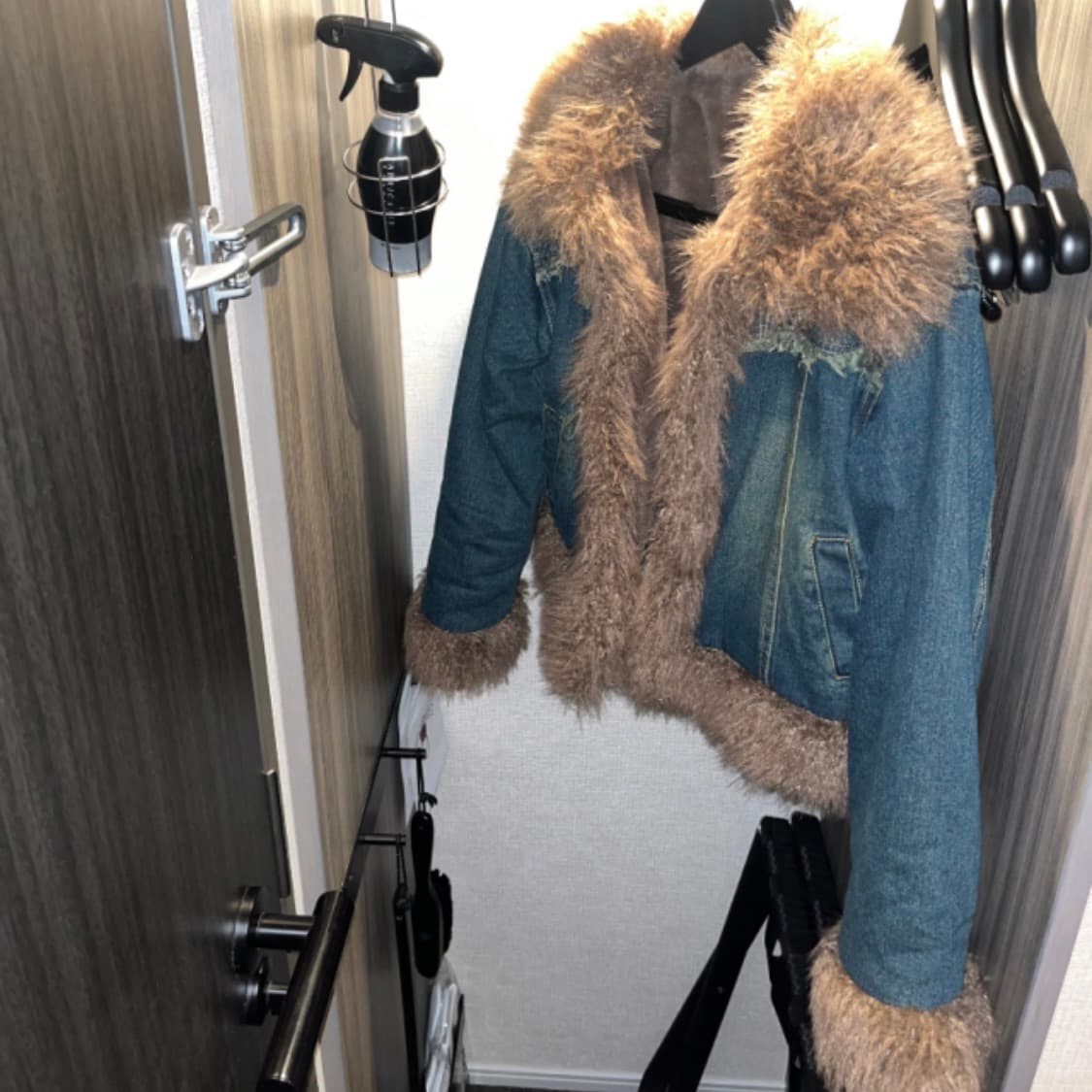 김아홉 퍼데님자켓 상품이미지2