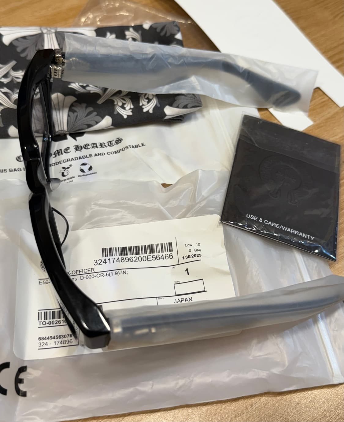 크롬하츠 박스 오피서 블랙/실버 BK 새상품 상품이미지3