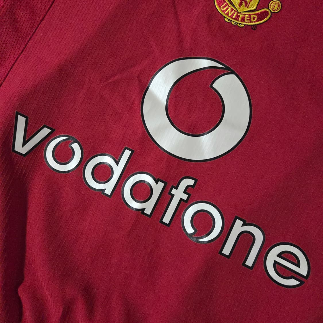 나이키 맨유 04-06 노마킹 유니폼 반팔 티셔츠 S 해외 상품이미지3