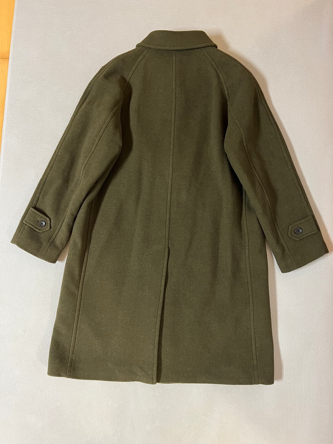 택제거 새제품 - 유니클로 발마칸 코트(올리브) XL 상품이미지2