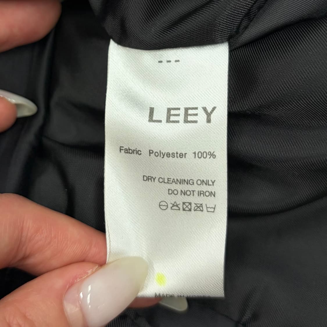 leey 리 스트링 패딩 자켓  상품이미지9