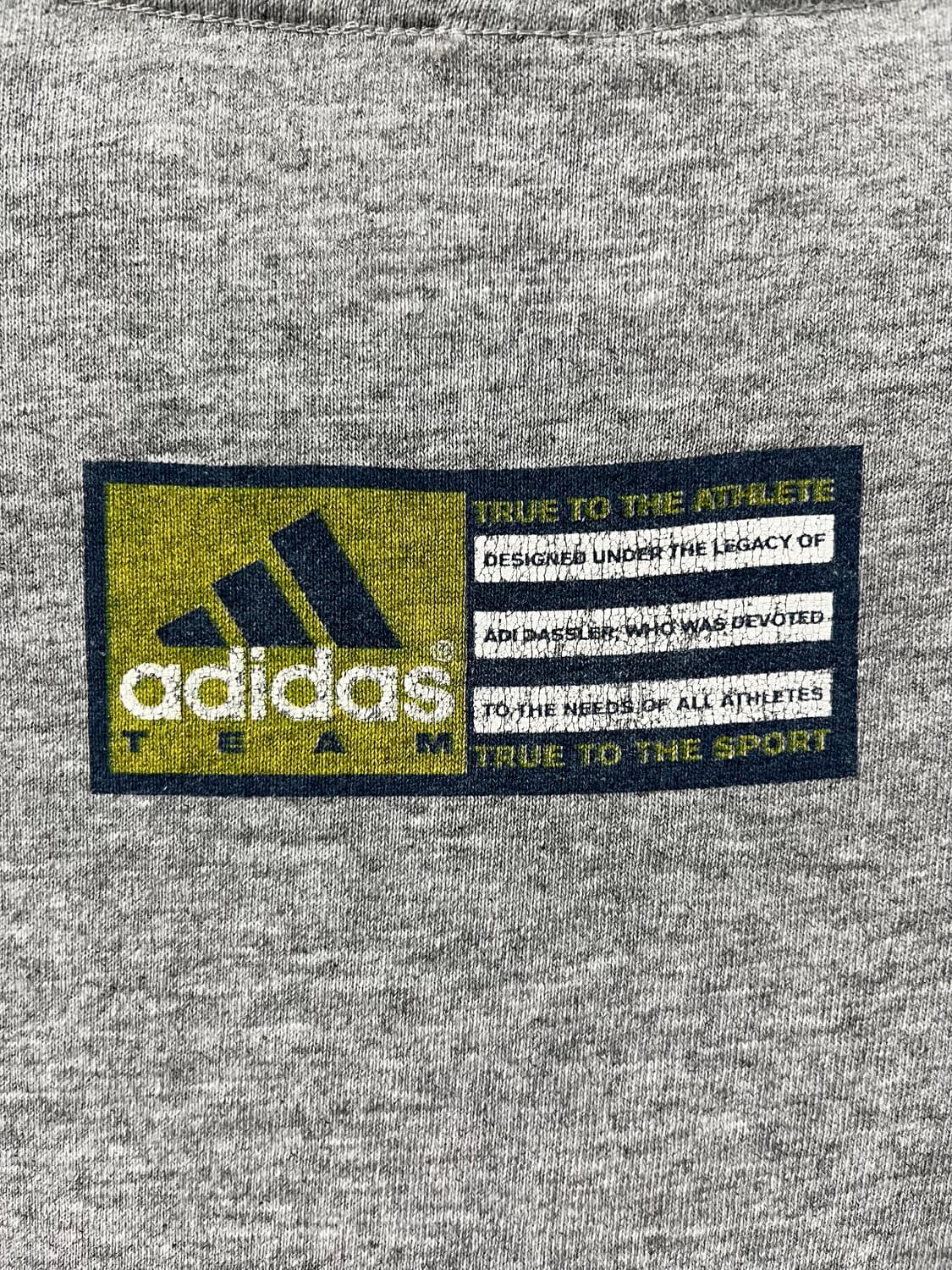 90s Adidas notre dame tee 🇺🇸 상품이미지1