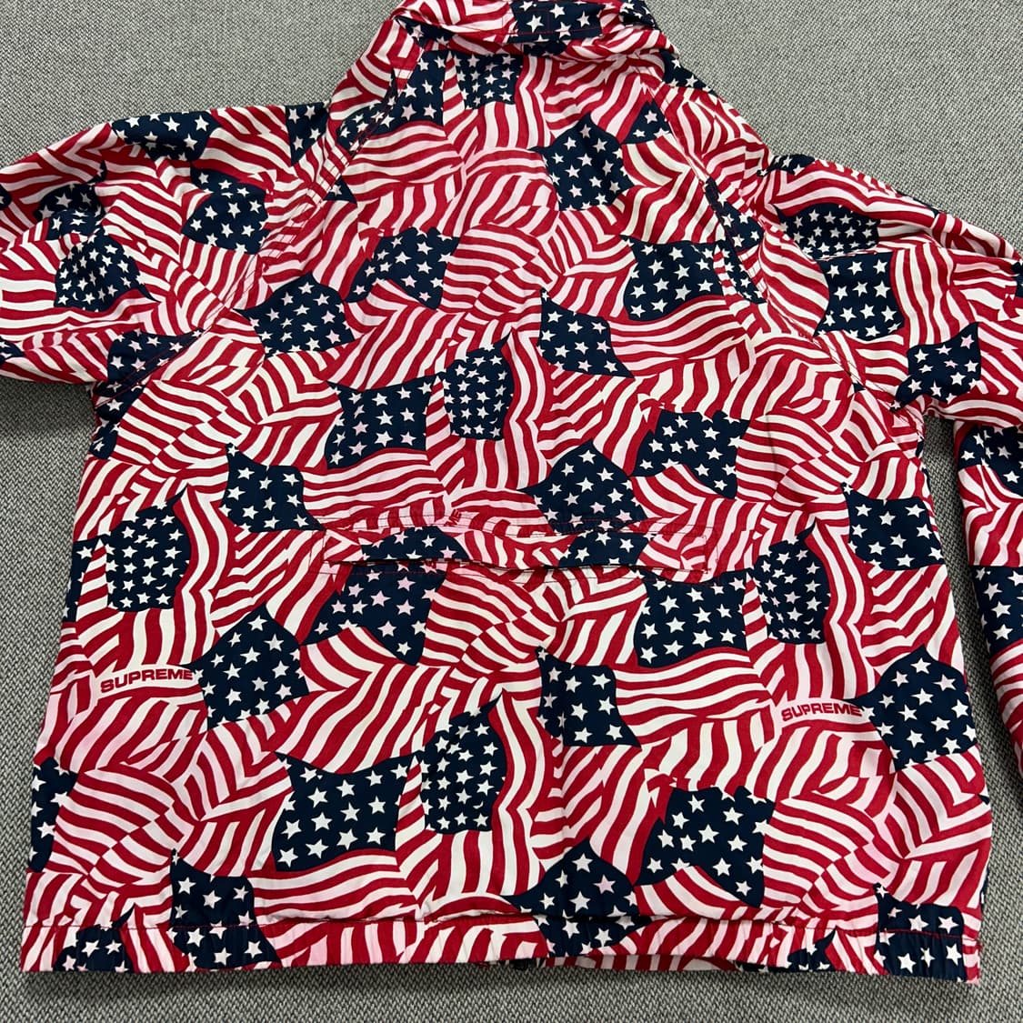 슈프림 성조기 래글런 코트자켓(M) 상품이미지5
