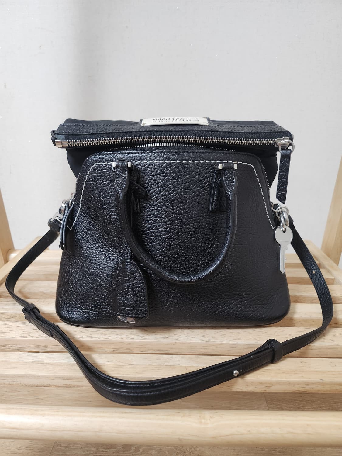 메종마르지엘라 5AC 미니 블랙백 정품 상품이미지3