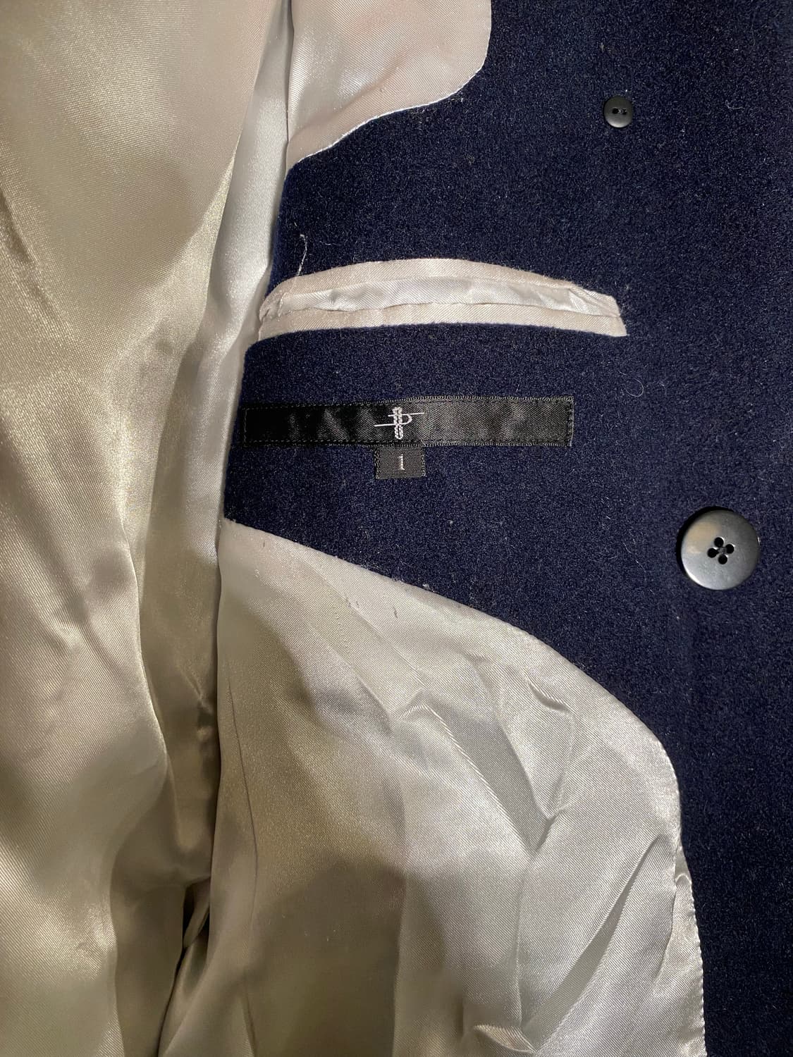 NO ID 나폴레옹 피코트 상품이미지5